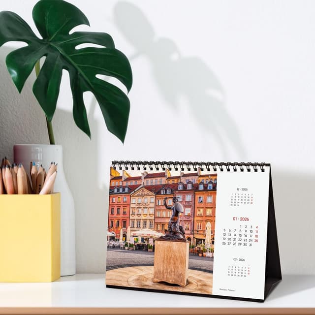 Detalle de Finocam Calendario da tavolo 2026 mensile 🗓