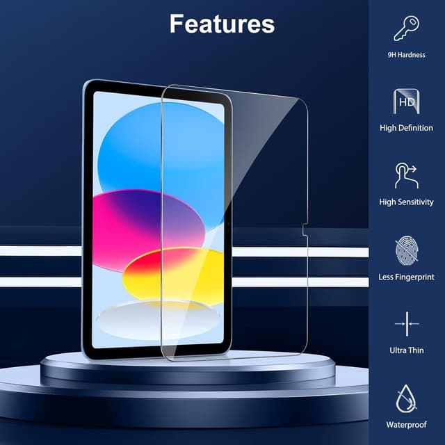 Detalle de SPARIN iPad screen protector 2-pack (11in)