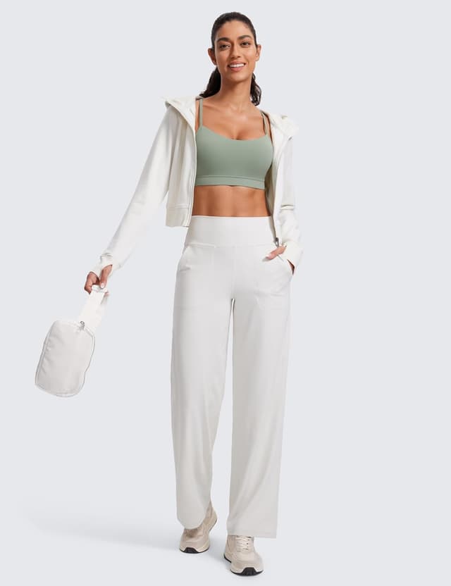 Detalle de CRZ YOGA Butterluxe reggiseno sportivo donna con Y-back e imbottitura removibile a basso impatto