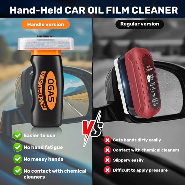 Thumbnail 2 de Car Oil Film Cleaner Windshield Brush
