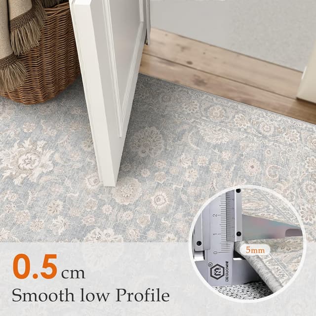 Detalle de PureCozy Vintage living room rug 200x300cm