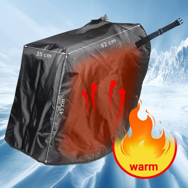 Thumbnail 2 de FINEVERNEK Coprigambe per scooter antivento e antipioggia 🧣