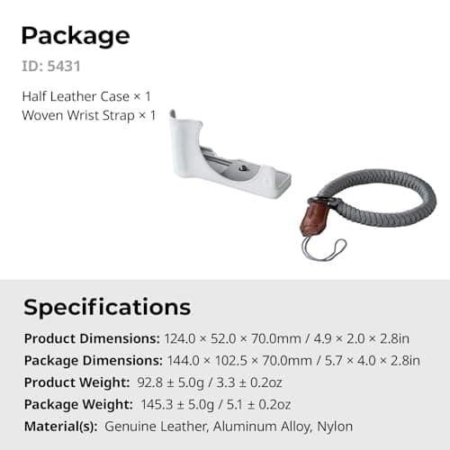 Thumbnail 7 de Smallrig Poignée X Half pour Fujifilm X Half