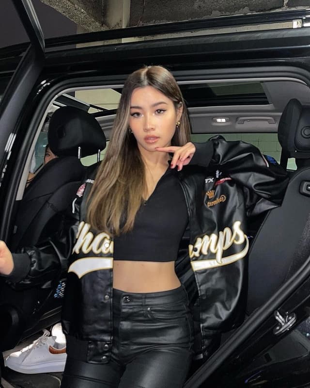 Thumbnail 6 de Aelfric Eden Faux Leather Racing Jacket