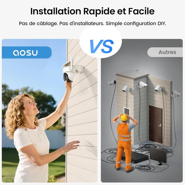 Thumbnail 6 de aosu 3K Camera Surveillance 5MP 360° 📷