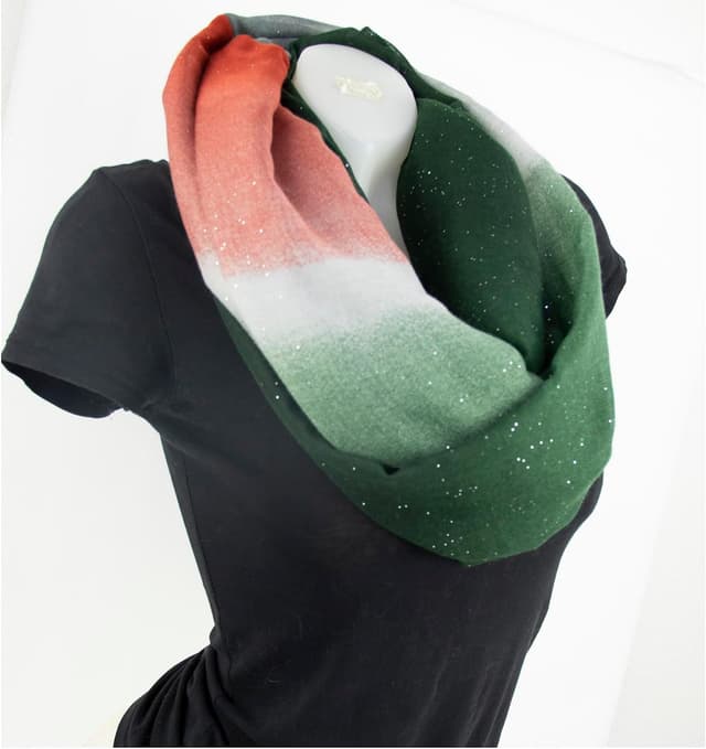 Detalle de Glamexx24 Damen Schal leichter Langschal/Loop Schlauchschal in vielen Farben (180 x 80 cm)