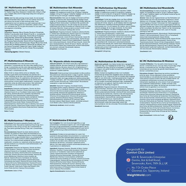 Thumbnail 4 de Animigo Multivitamine für Hunde 365 Tabletten