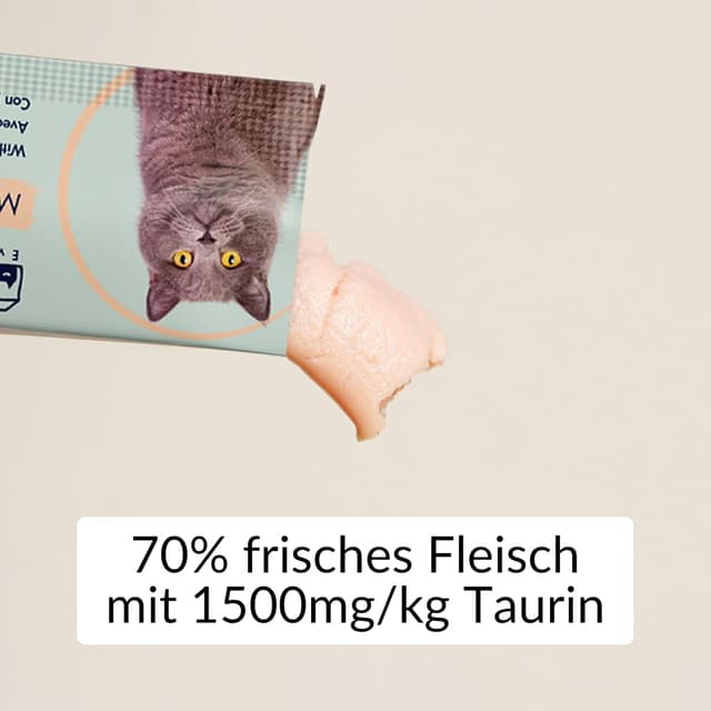 Detalle de RumbleBox Schleckies (Ultimate Sparbox) – getreidefrei & zuckerfrei, mit 70% Fleisch und Taurin