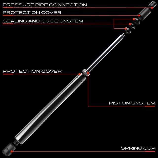 Thumbnail 5 de Frankberg 2x bonnet gas struts for 1 Series E87 2003–2012