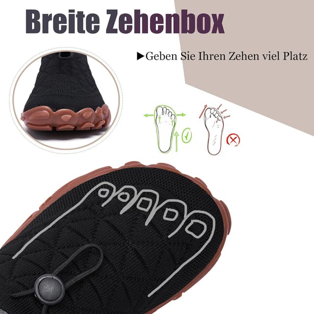 Detalle 2 de SHULOOK Barfußschuhe für Herren Damen