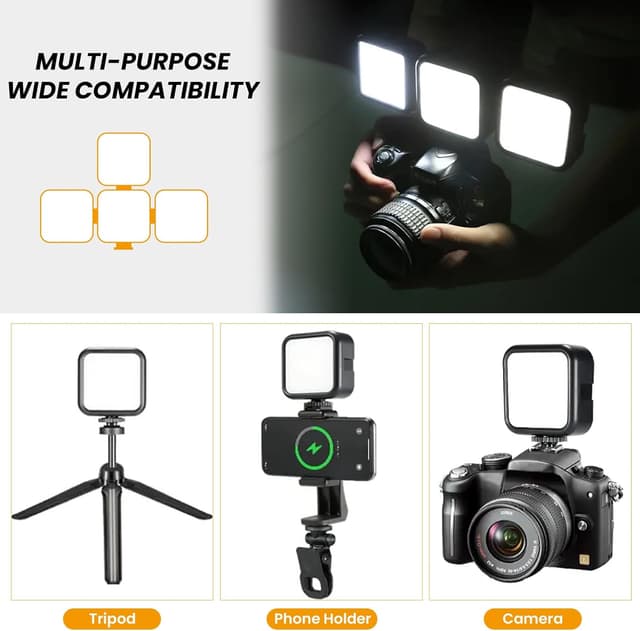 Thumbnail 4 de TARION RPL-01 Luz RGB para cámara 1800mAh