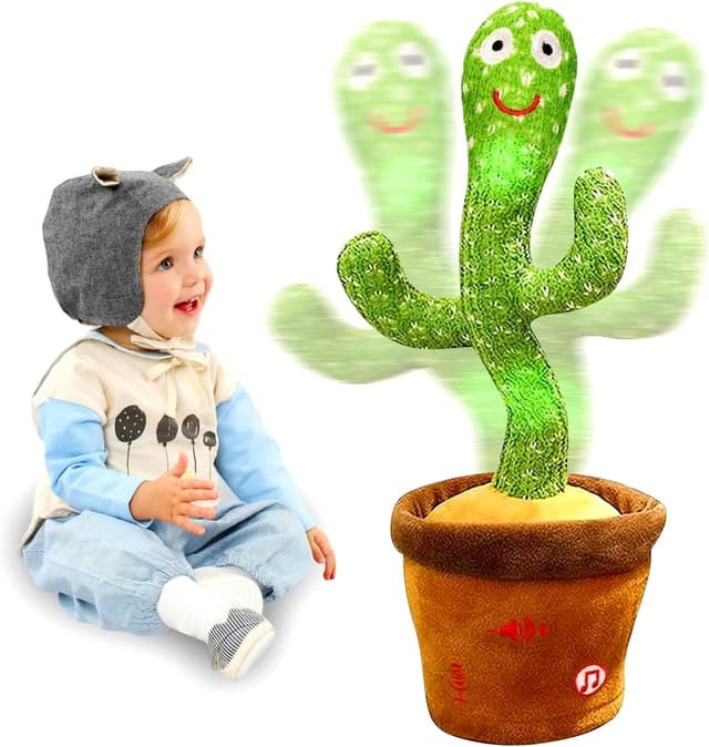 Detalle de Sprechender Kaktus Spielzeug mit Aufnahme