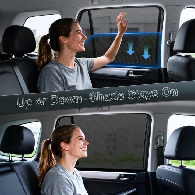 Thumbnail 3 de PEYOU Car Window Shades 2 Pack