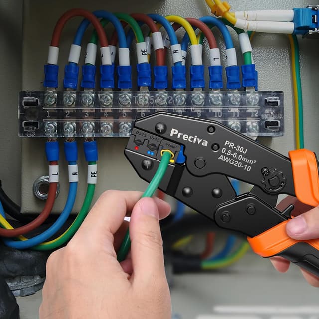 Thumbnail 6 de Crimpzange Kabelschuhe Set für 370-teiliges Set