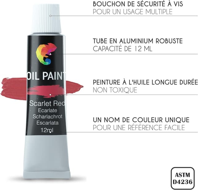 Thumbnail 5 de Zenacolor Kit peinture 41 pièces 24 tubes 🎨