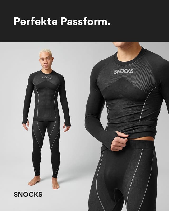 Thumbnail 4 de Snocks Thermounterwäsche Herren S‑3XL extra warm