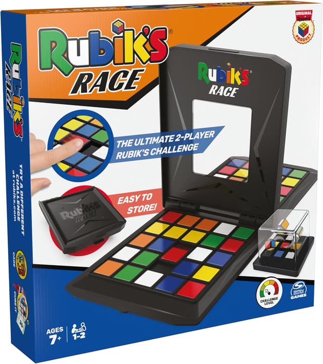 Detalle de Rubik’s Race Classic strategy game 2-player