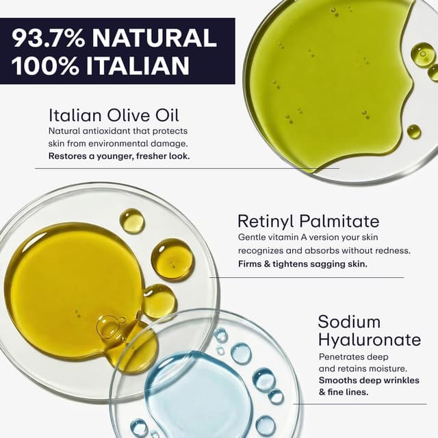 Detalle de Omnis Uomo Serlino Lab Face Cream with Retinol & Hyaluronic Acid