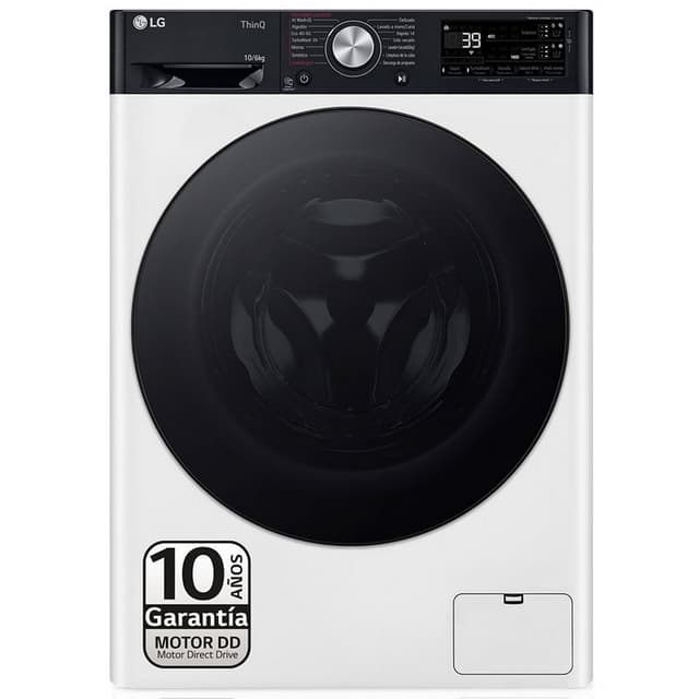 Detalle 2 de LG F4DR7510AGW lavasecadora 10kg/6kg