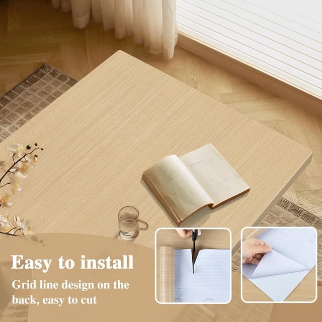 Detalle de Abyssaly Papier vinyle meuble bois 30 x 200