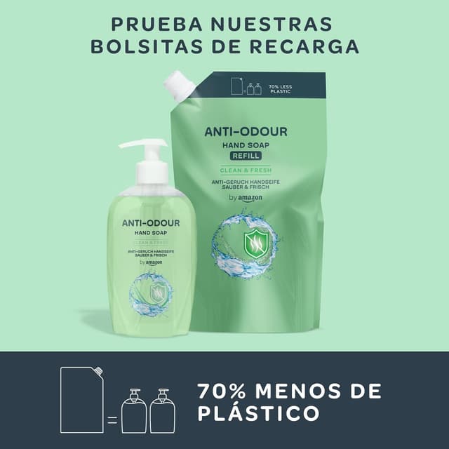 Thumbnail 4 de by Amazon Jabón de manos antiolores 4 x 500 ml