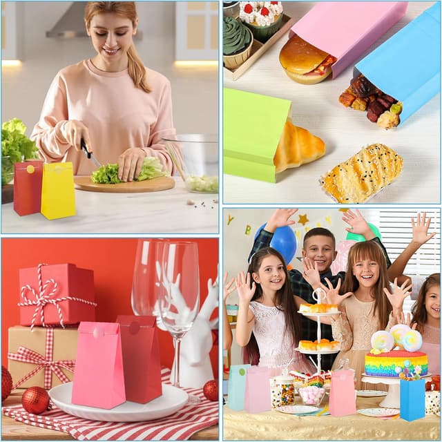 Thumbnail 5 de Papiertüten 50 Stück 18 x 9 x 5,5 cm