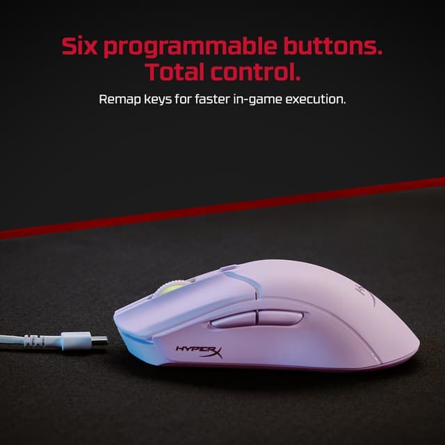 Thumbnail 6 de HyperX Pulsefire Haste 2 Wireless Gaming Mouse