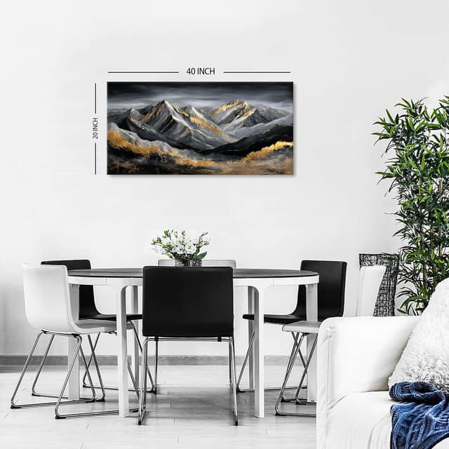 Detalle 2 de Beach Wall Art: Wildflowers Landscape 20x40in 🖼