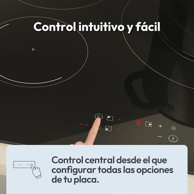 Thumbnail 3 de Candy Moderna CIDD633C placa inducción