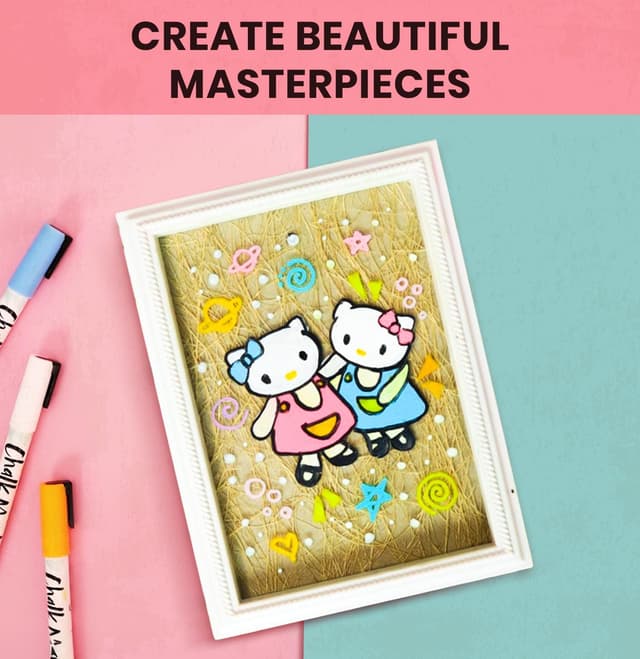 Thumbnail 4 de Chalkola Liquid Chalk Pens 10 Colours 🖍