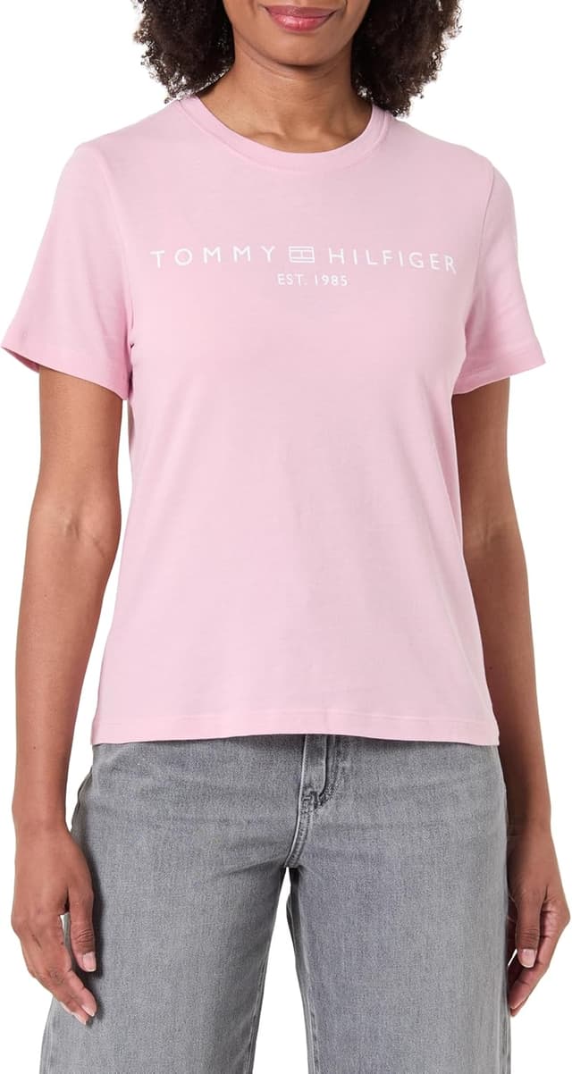 Thumbnail 6 de Tommy Hilfiger Adaptive T-Shirt manches courtes femme col ras-du-cou logo