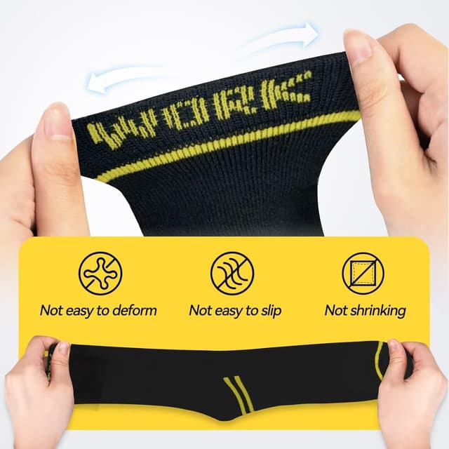 Thumbnail 3 de TUUHAW Calze da lavoro uomo 10 paia in cotone spugna