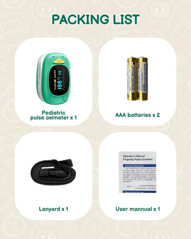 Thumbnail 6 de HOLFENRY Oximetro Pediatrico