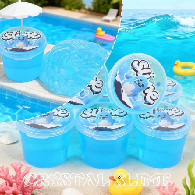 Detalle 2 de Blue Slimes 24 Pack