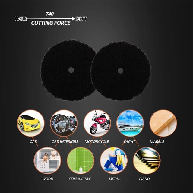 Detalle 2 de SPTA Microfiber Polishing Pad 6-Inch