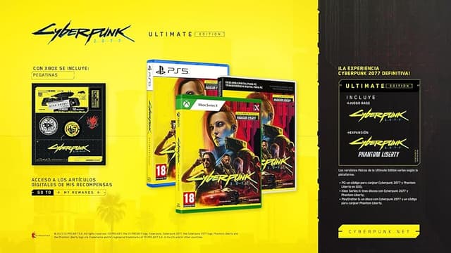 Detalle 1 de Cyberpunk 2077 Ultimate Edition videojuego 1 unidad