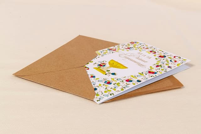 Thumbnail 3 de ARKRAFT Tarjeta de Felicitación de Comunión con Bolsita 💌