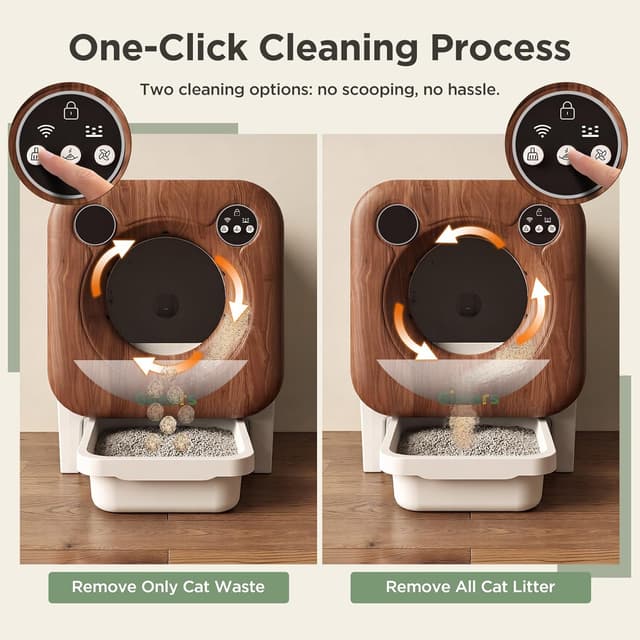 Thumbnail 5 de Gimars XXL 90L self‑cleaning cat litter box