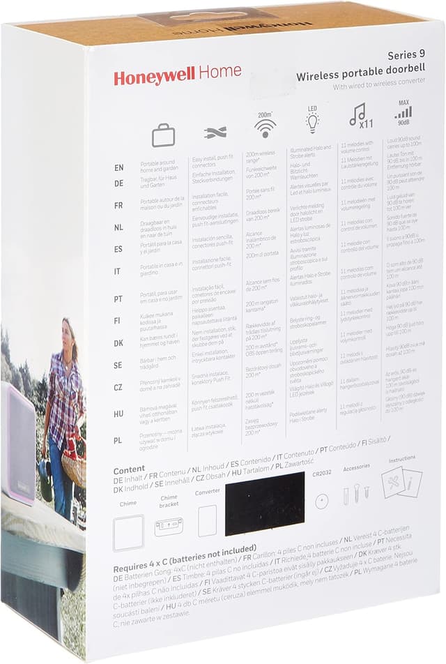 Thumbnail 4 de Honeywell DC915SCV campanello 200 m 🔔