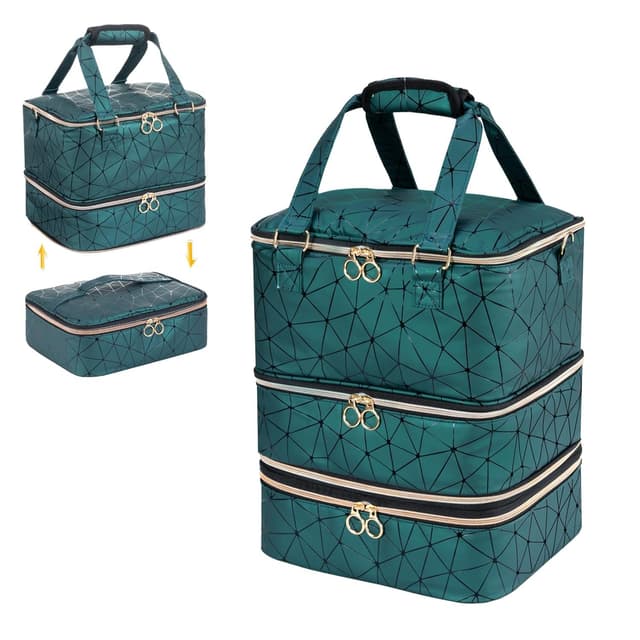 Thumbnail 6 de Uross Nagellack Organizer für 84 Flaschen und LED-Tasche