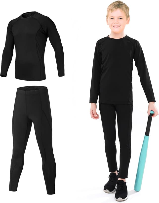 Thumbnail 6 de TBoonor Biancheria Intima Termica per Bambini Set