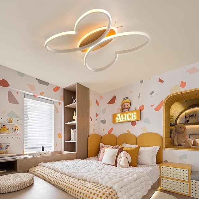 Detalle 2 de YLFXL Kinderzimmer LED-Deckenleuchte 50 W
