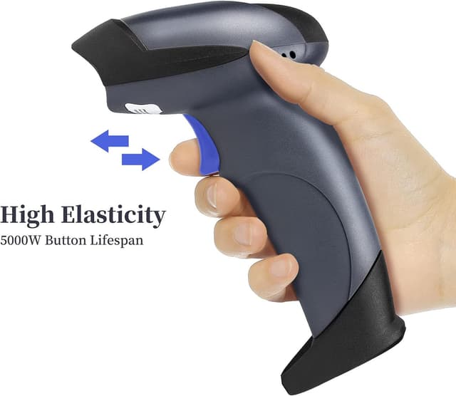 Detalle 2 de NETUM M5S : lecteur 2D de codes-barres filaire USB 2.0 avec support réglable