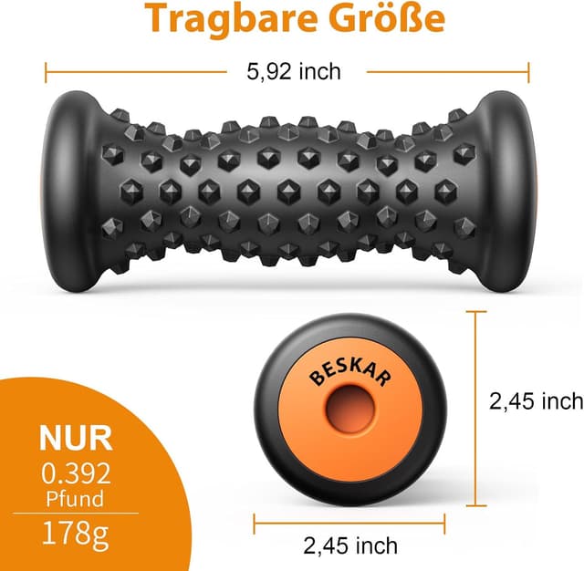 Detalle 2 de Fußmassagerolle für Plantarfasziitis 1 Stück