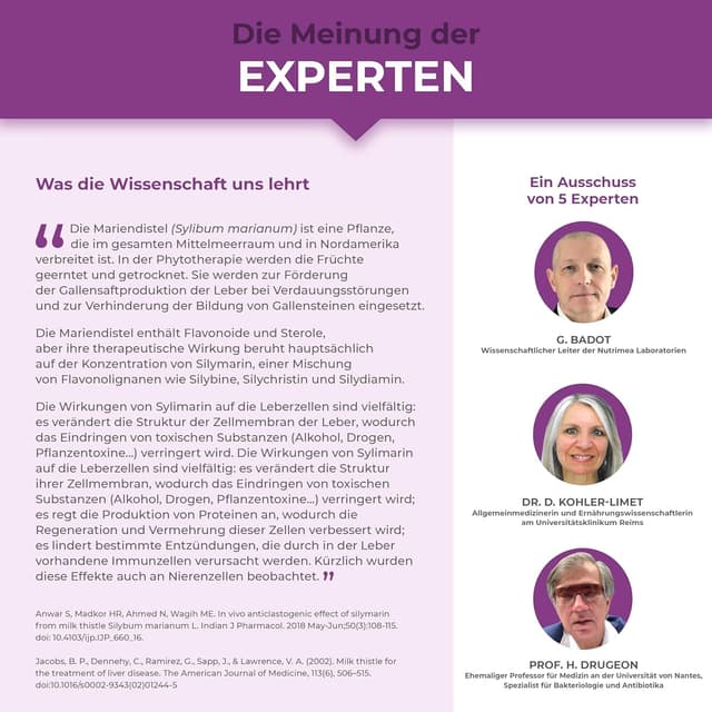 Thumbnail 5 de Nutrimea Mariendistel Bio Kapseln 900mg