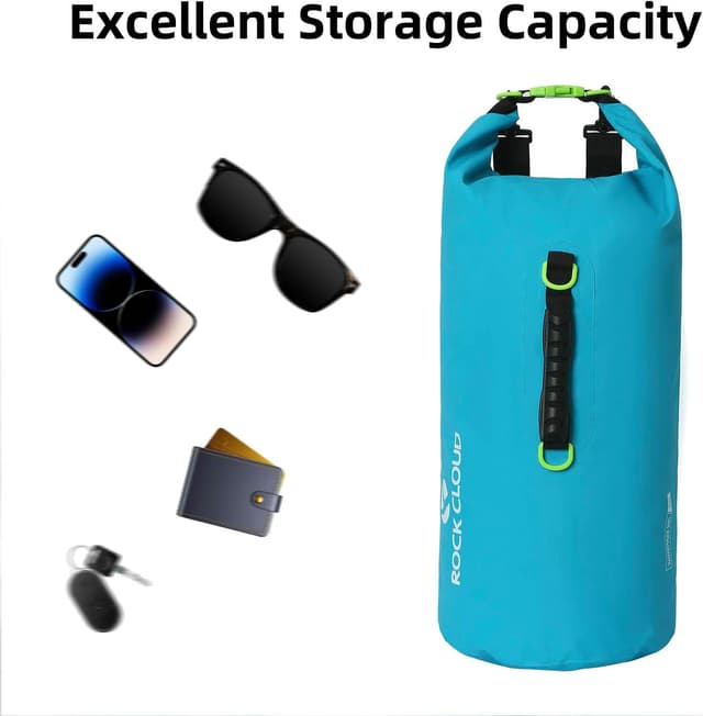 Detalle 2 de ROCK CLOUD roll-top waterproof dry bag for kayaking, boating and camping