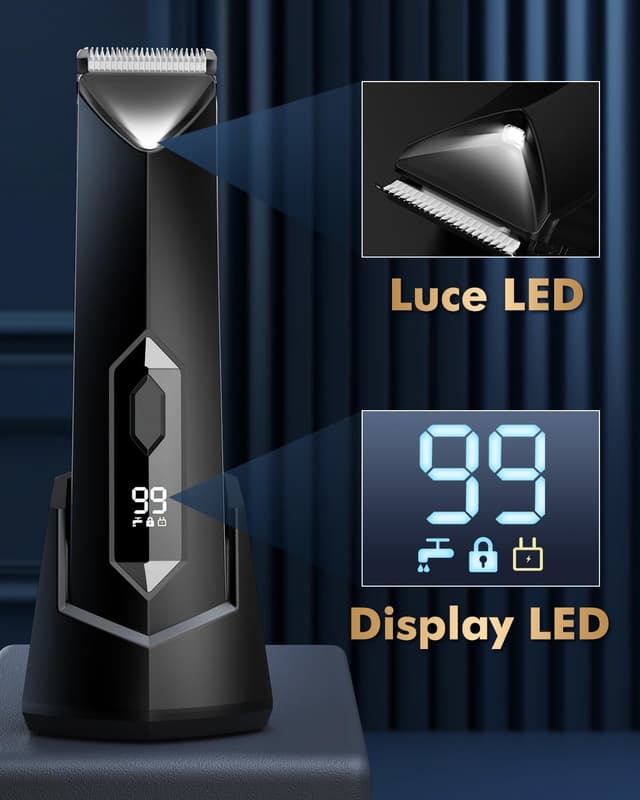 Detalle 2 de Singphere Rasoio intimo uomo 90 min 🪒