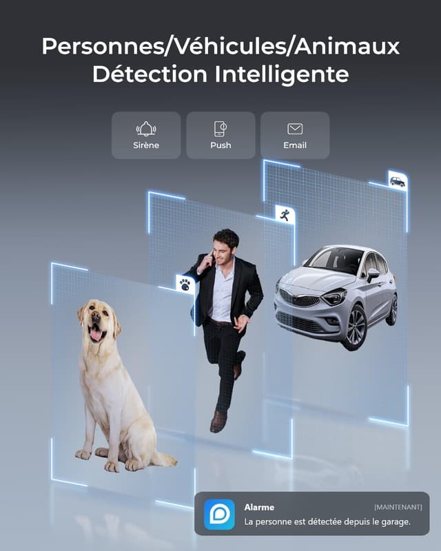 Detalle de Reolink RLC-840WA caméra surveillance 4K