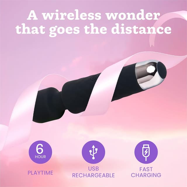 Thumbnail 4 de Oliver James Wand Vibrator 20 modes