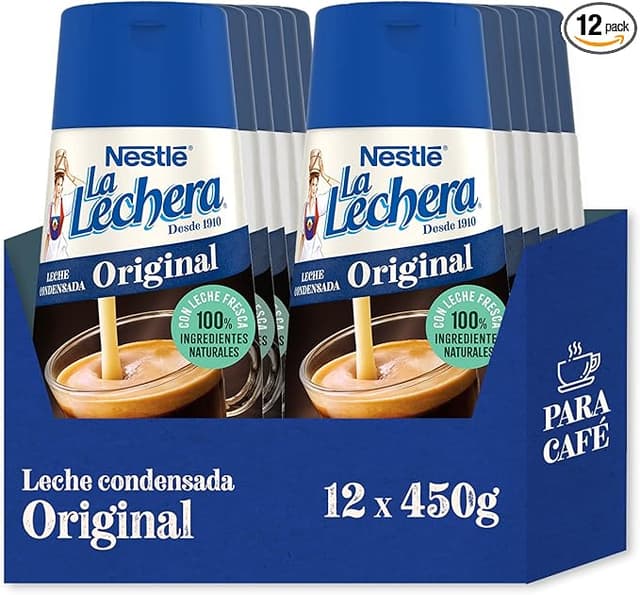 Imagen de La Lechera Leche Condensada Serve Fácil 450 g x12 🥄 en OfertitasTOP